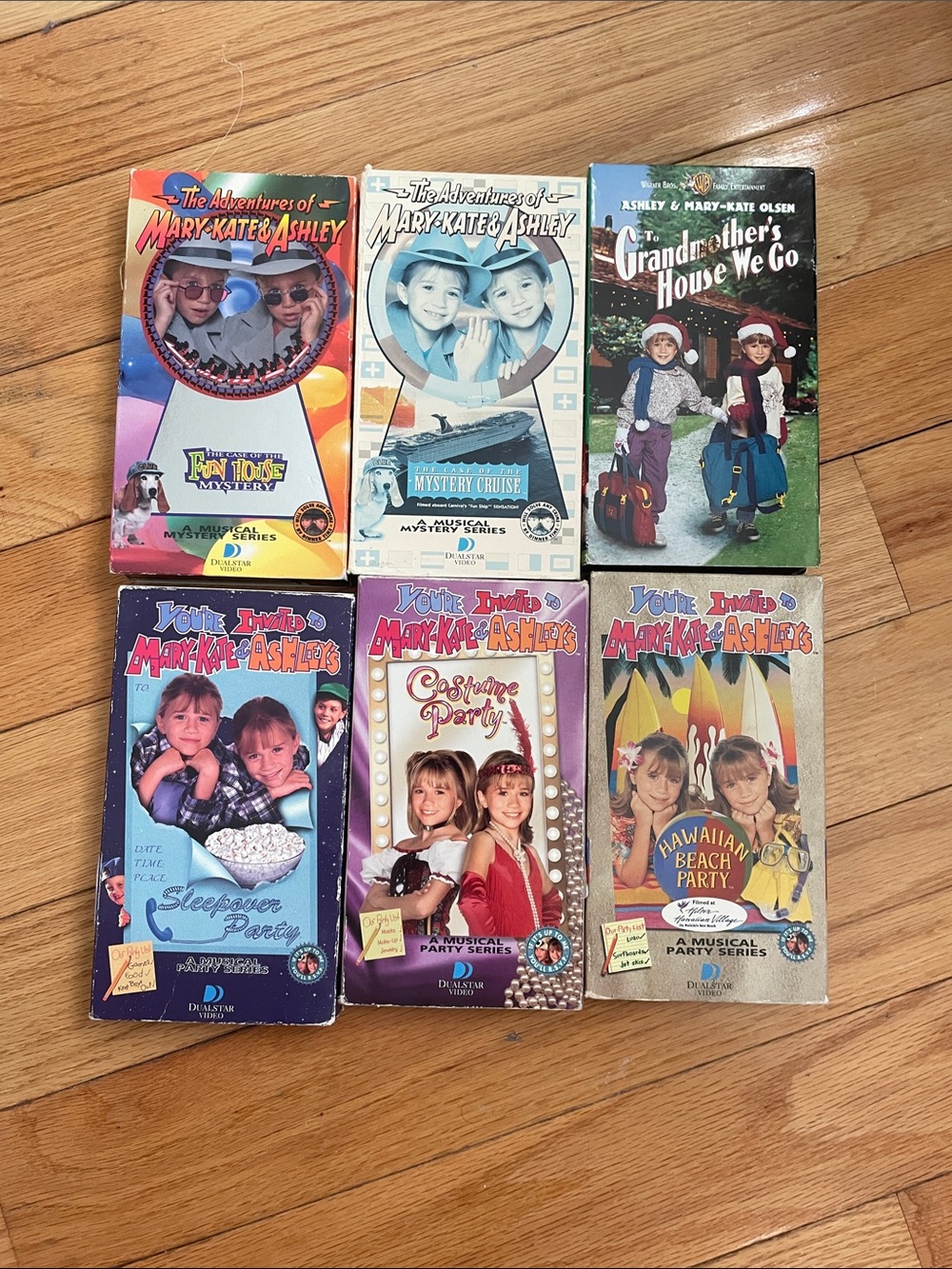 The Adventures of Mary-Kate & Ashley VHS lot